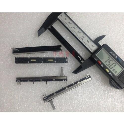 5pcs Straight Slide Potentiometer Double Fader A10K For Soundcraft EFX8 Fader A10Kx2 Can replace for Panasonic potentiometer
