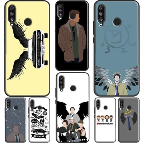 Castiel Supernatural Silicone Case For Huawei P30 P40 P20 Lite Mate 10 20 Pro P Smart 2019 Z 2021 Phone Cover