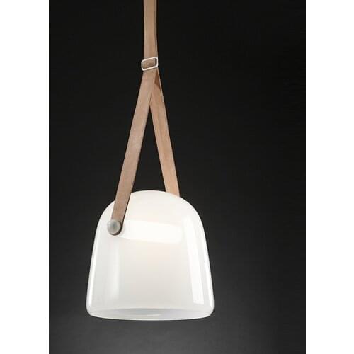 Modern Mona Glass Pendant Lights Led Belt Hanging Lamp for Living Room Bedroom Kitchen Fixtures Suspension Luminaire Home Decor