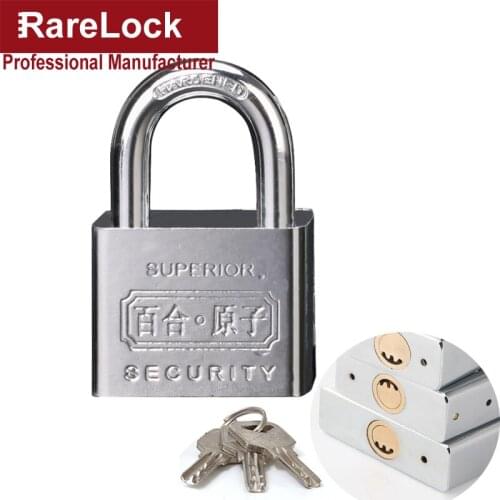 Special Key Padlock 50-60mm for Gate Door Cabinet Air Box School GYM Locker Hardware DIY Rarelock MS462X i