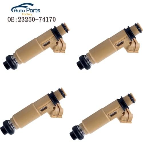 4 PCS Fuel Injector For Toyota Avensis RAV4 Camry/Vista Corona Townace/Liteace Carina FF ED Cadina 23250-74170 23209-74170
