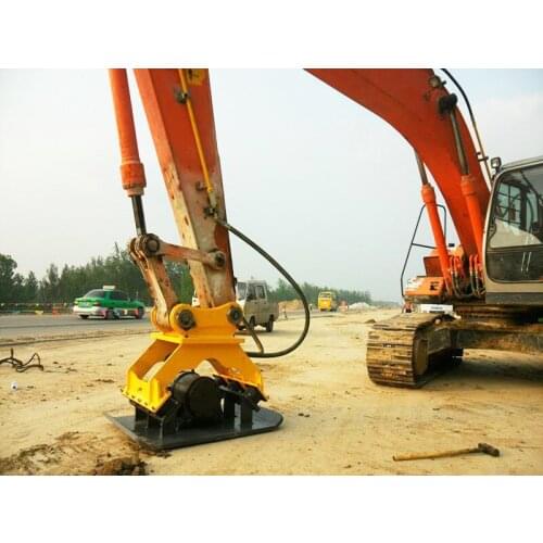 Excavator vibration Road compactor hydraulic compactor inclined flat compactor ecavator vibration compactor