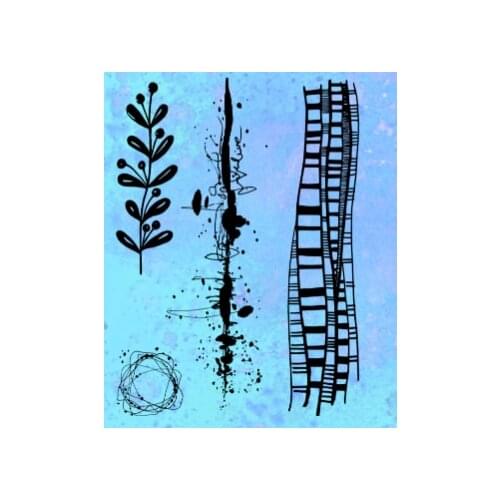 Background Transparent Clear Silicone Stamp/Seal for DIY scrapbooking/photo album Decorative clear stamp M1330