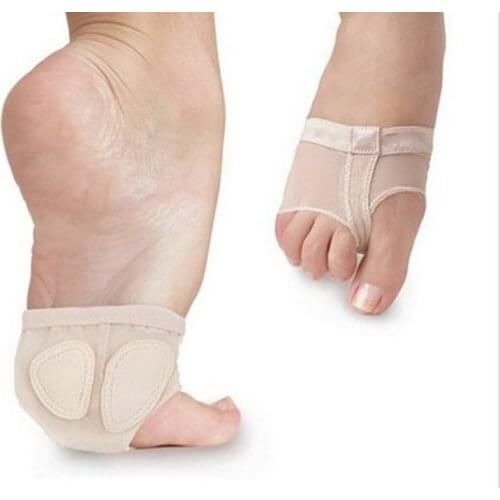 1 Pair Girls Women Belly Ballet Half Shoes Split Soft Sole Paw Dance Feet Protection Toe Pad Well