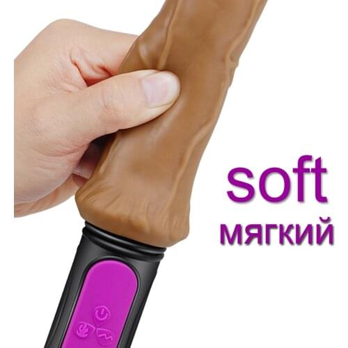 Female Juguetes Sexuales Heating Realistic Dildo Vibrator for Woman Adult Huge Penis G Spot Vagina Anus Masturbator Sex Toy