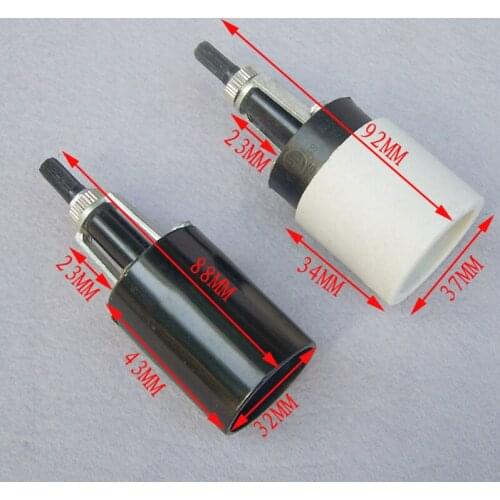 10pcs E27 Ceramic/Bakelite Lamp Holder Edison Lamp Holder With Switch light Socket For Table Lamp Use