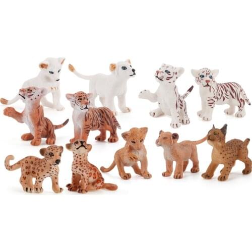 Kids Toys Animal Simulation Trumpet Mini Animal Model Red Deer Courtyard Decoration Static Solid Desktop Ornaments Gift