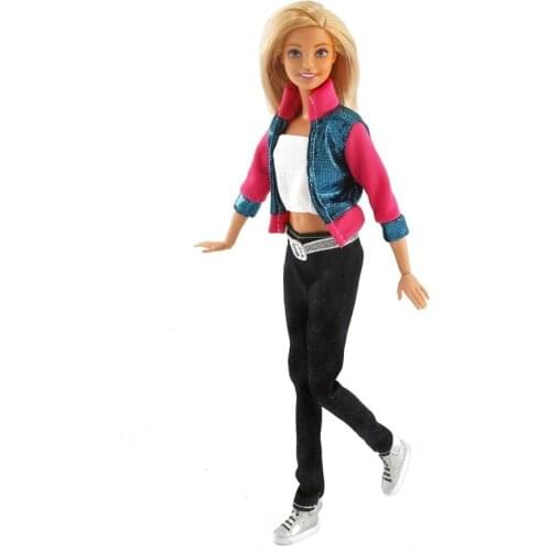 30cm Doll Clothes Dress-up Suit Jeans Mini Dress Casual Wear Fashion Clothing Accessories Kids Girls Toys Reborn Doll Outfit