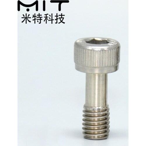 GUTB Cover Screw Bolt Hexagonal Cup Head Screw Stainless Steel Screw Cylinder Head Loose Half Screw M4