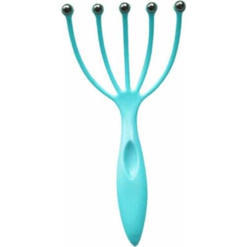 Five-Jaw Ball Head Massager Manual Scratch Head Grabber Plastic Scalp Massage Claw Professional Fashion