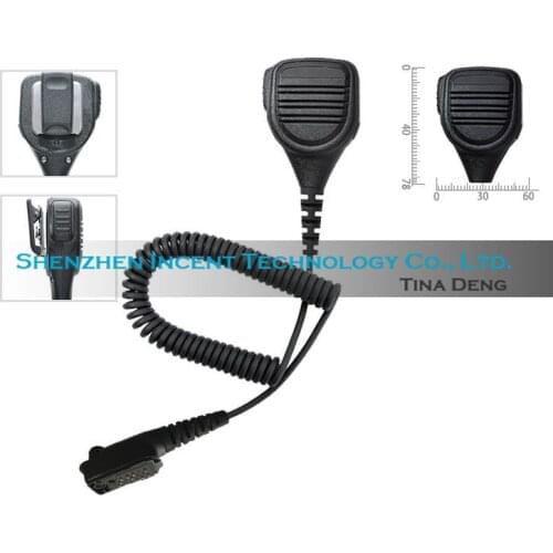 VOIONAIR Mobile Microphone Speaker for EADS TETRA THR8 TH1N Mobile Radio