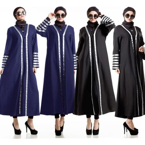 Muslim Abaya Dress Kaftan Maxi Long Moroccan Dress Dubai Islamic Dresses Jilbab Femme Musulman Caftan Abayas Clothing SL1120