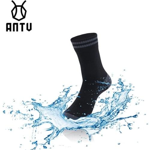 ANTU Waterproof Breathable Socks Lightweight Summer style TRAIL-DRY For Hiking Hunting Fishing Seamless Outdoor Sports Unisex