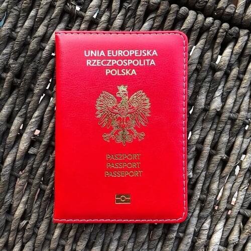 Poland Polish Passport Cover Travel Accessories Passport Case Na Dokumenty Etui Na Paszport Okładka