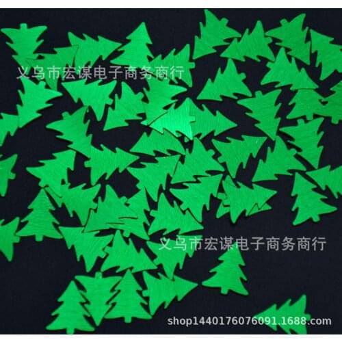 Christmas Tree/Merry Christmas/15 grams Sequins PVC Flat for DIY Card Making Craft Color Collection