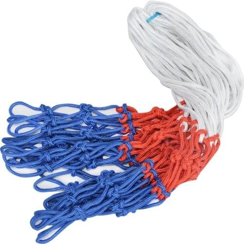 2Pcs Basketball Net Game Basketball Sport Nylon Hoop Goal Rim Mesh Net High Basketball Rim Mesh Net