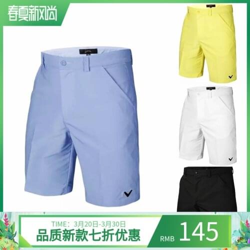 Golf Shorts Mens Slim Mens Quick-Dry Sports Non-Ironing Golf Golf Trousers Mens Shorts