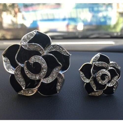Air Vent Clip Charms w/Air Freshener Creactive Shape Rhinestone Bling Car Accessories Crystal Car Interior Decoration BIN