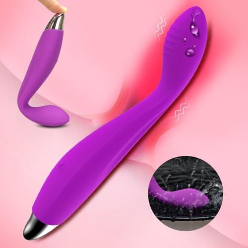 G-Spot Vibrator For Women 10 Speeds Orgasm Finger Shaped Dildo Clitoris Stimulator Female Vagina Massager Sex Toys for Adults 18