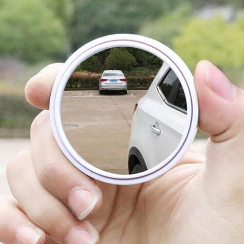 360 degree rotating car rear view mirrors Adding a field of view mirror for the car Reduce the rear blind spot mirror 1PCS