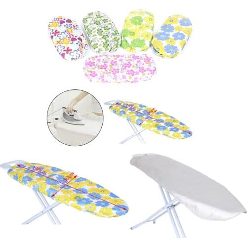 1PCS 140X50cm Heavy Heat Reflective Scorch Resistant Home Universal Silver Coated Polyester Padded Ironing Board Cover