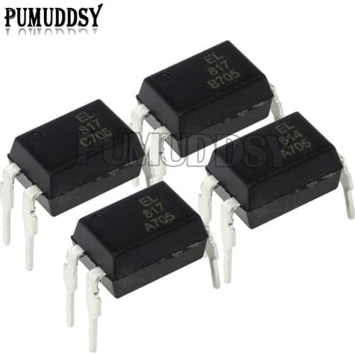 100PCS PC817C PC817 C B A DIP-4 SOP-4 SOP PC817B EL817 EL817C PC817A H11A817B PC814A PC814 EL814A PC815 PC816 DIP4 DIP