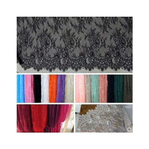 18 colors Optional Soft Perspective Thin Lace Accessories Wedding veil Decorative Materials 150CM