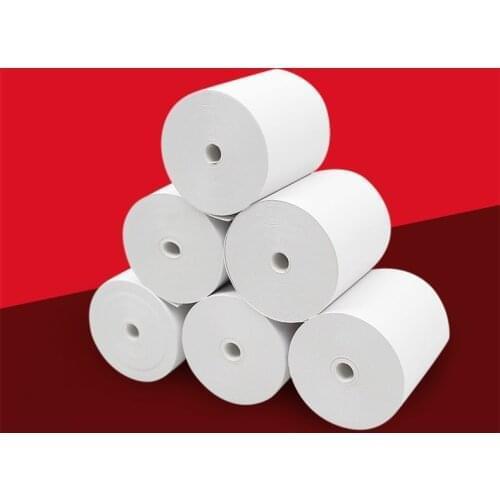 5 rolls POS thermal 57 * 30 thermal cash register paper paper printing paper a supermarket pos Mini pos machine receipt paper