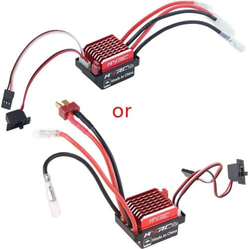 60A Brushed Motor ESC Electrical Speed Controller for 1/ 10 RC Car Buggy