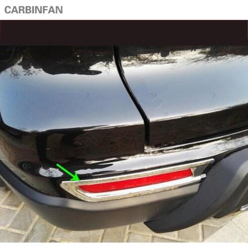 ABS Chrome Rear Fog Light Lamp Cover Trim decorative Sticker Car Chromium Styling Accessories For Honda CR-V CRV 2010 2011 C599