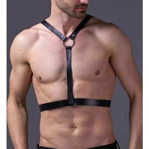 Sex Slave Bdsm Bondage Body Harness Adult Porn Games Erotic Leather Dress Gay Fetish Top Men Lingerie Pole Dance Clothing Wear