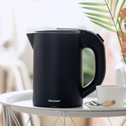 ZK30 220V Electric Kettle Quickly Heating Teapot Seamless Liner 304 Stainless Steel Water Boiler Bouilloire Automatic Off 1000W