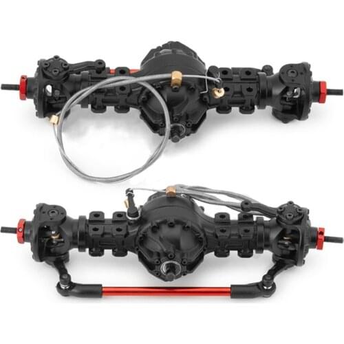 Metal Front And Rear Portal Axle Assembly for Tamiya 1:14 tractor Truck RC Car Replacement Accessories