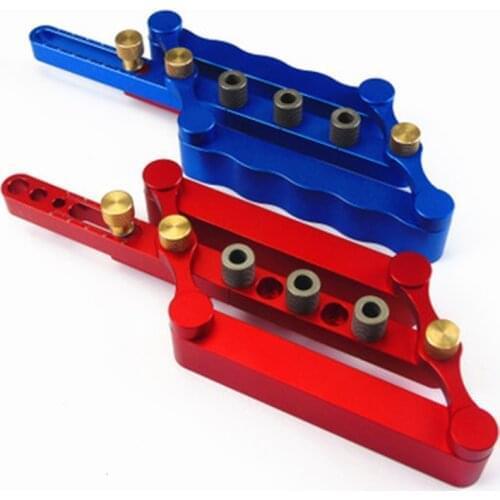 Multi-Function Dowel Hole locator Drilling Tools 3 in 1 Punch locator Joinery Tool Set