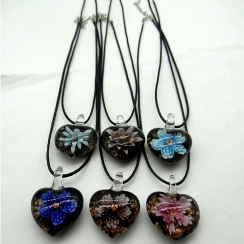 Fashion Quartz crystal Multi-Color Coloured Glaze Glass loose charm Pendant Jewelry making necklace Accessories wholesale A12