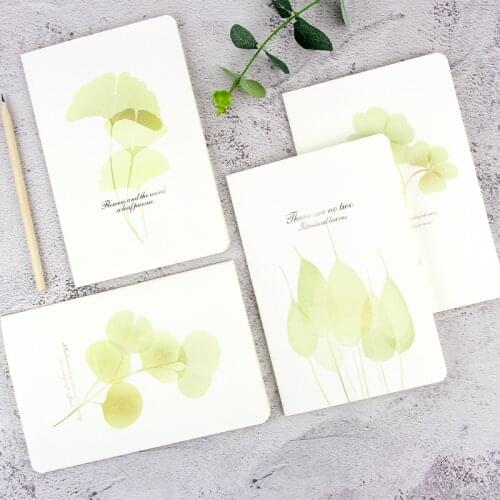 4PCS Set B5 46 Sheets Sewing Stationery Soft Cover Journal With Lined Pages Printing