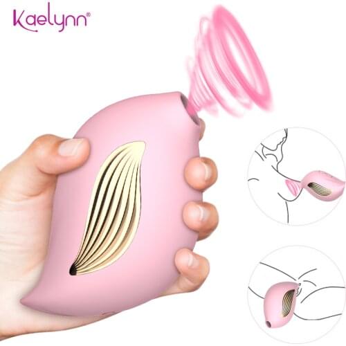 New Sucking Vibrator For Women Clitoris Stimulator Suction Tongue Nipple Licking Clit Sucker G-Spot Vibrator Erotic Sex Toys