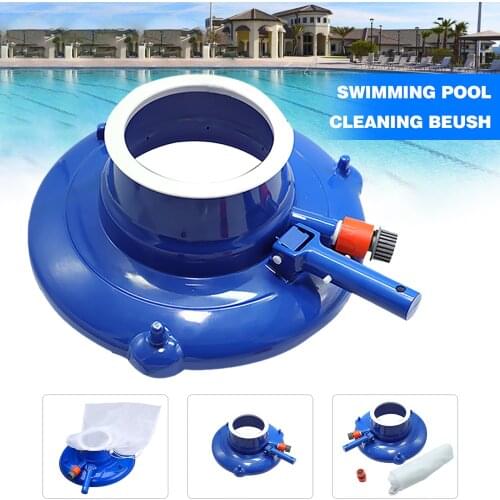 40# Suction Head Pool Leaf Vacuum Cleaning Tool Brush Professional Swimming Pool Cleaner Outdoor Spa Swimming Pool Accessory