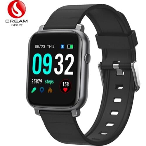 2020 Smart Watch Women Gril Heart Rate Monitor Call Reminder Smartwatches For Android IOS DW-502 BLACK Smart Wrist DREAMSPORT