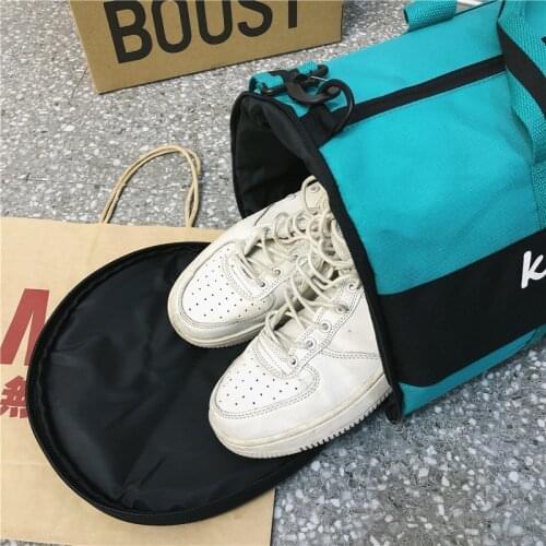 Large Capacity Travel Cross Body Bag Dry And Wet Separation Layer Sports Bag Male Hand Luggage Bag Oxford Handbags Bag