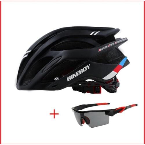 Ultralight MTB Bicycle Helmet With Sunglasses Men Women Cycling Motorcycle Helmet Outdoor Sport Bike Safety Caps Bike Equipment