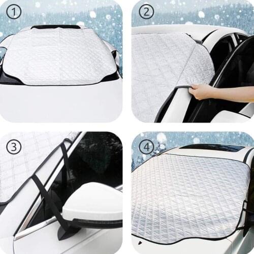 Universal Car Windshield Snow Cover Sunshade Ice Rain Dust Frost Guard C66