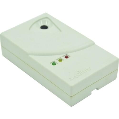 Indoor Wired Glass Break sensor wall mount door Broken detector Vibration alarm security home Alarm CROW GBD-02 Shock sensor