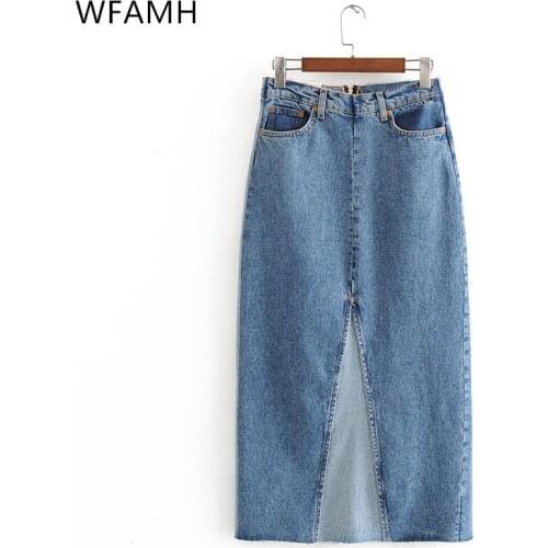 Wfamh Denim Skirts For Women