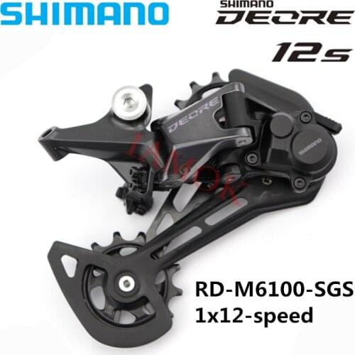 SHIMANO DEORE RD-M6100-SGS Mountain Bike Rear Derailleur 1x12-speed Iamok SHADOW RD+ Derailleurs Bicycle Parts