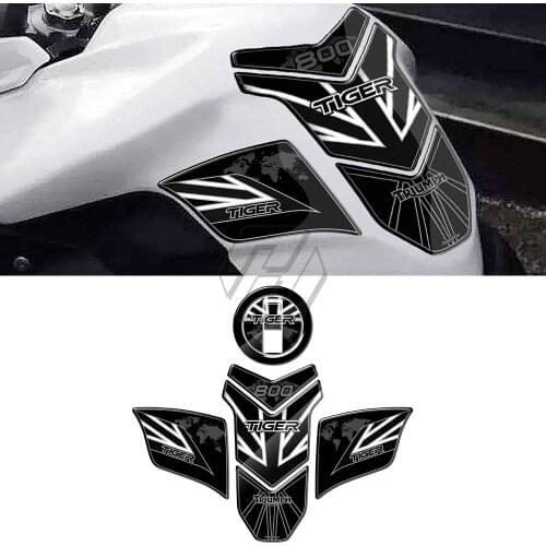 For Triumph Tiger 800 2010-2018 Tank Pad Protector Motorcycle Gas Cap Decal