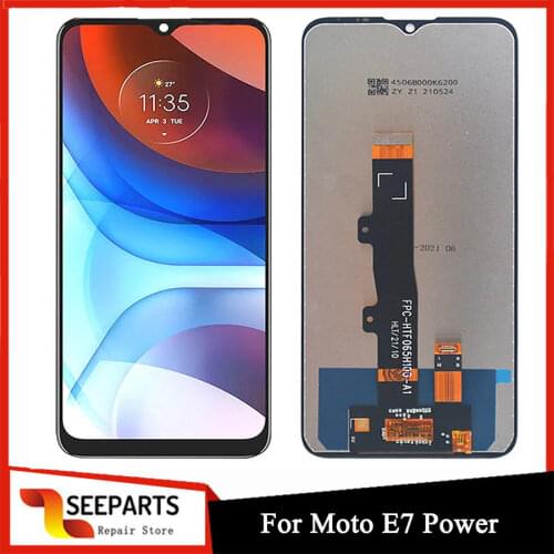 For Motorola Moto E7 Power Lcd Display Touch Screen Digitizer For Moto E7 Power Lcd For Moto E7Power Display