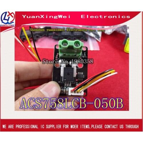 1PCS ACS758LCB-050B ACS758 Current detection -50--50A 40mV/1A AC DC