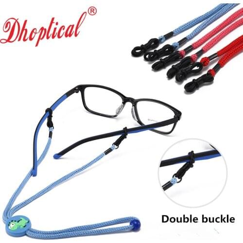 20pcs eyeglasses cord for child avoid glasses slip cartoon button eyewear cord indenpent packing By dhoptical
