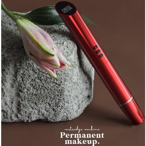 Wireless Tattoo Machine Permanent Makeup Eyebrow Lip Scalp Recharge Mini Pen